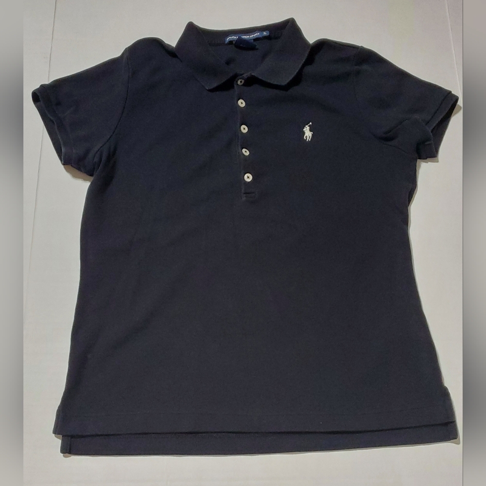 Ralph Lauren Blue Label Black Polo Shirt